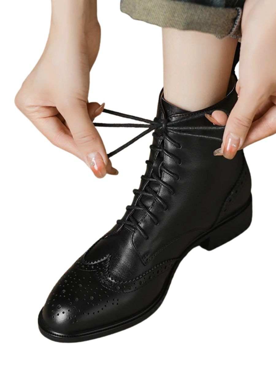 Élise Boot – Natural Leather