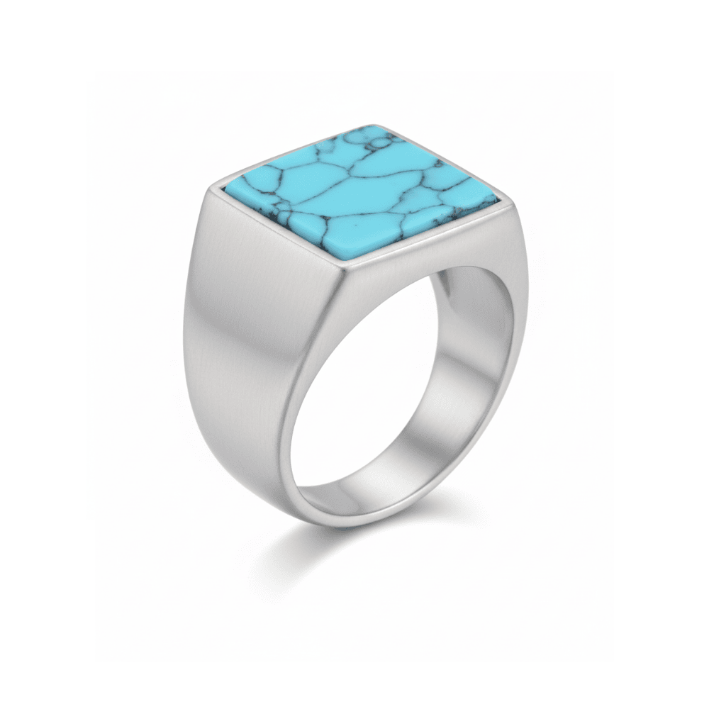 Turquoise Signet Ring