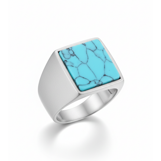 Turquoise Signet Ring
